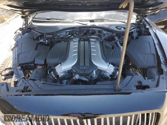 2021 Bentley Flying Spur W12 with VIN SCBBB6ZGXMC084793, listed as a Copart auction lot 68088044 with 72 mi miles and Salvage Title. Bid and sale history available at DreamBid. Image 11.