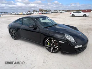 2010 Porsche 911 Carrera with VIN WP0AA2A96AS706342, listed as a Copart auction lot 75520064 with Not Provided miles and Salvage Title. Bid and sale history available at carsss.com. Image 4.
