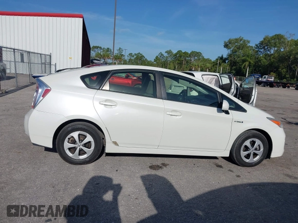 2013 Toyota Prius One with VIN JTDKN3DU5D1632145, listed as a IAAI auction lot 41955924 with 93,171 mi miles. Bid and sale history available at carsss.com. Image 14.
