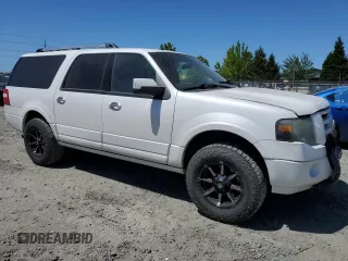 2010 Ford Expedition Max Limited with VIN 1FMJK2A51AEB72557, listed as a Copart auction lot 57664744 with 210,643 mi miles and Salvage title. Bid and sale history available at DreamBid. Image 4.