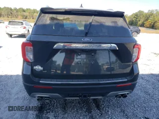 2022 Ford Explorer King Ranch with VIN 1FM5K7LC4NGA71016, listed as a Copart auction lot 76548944 with 60,231 mi miles and Salvage Title. Bid and sale history available at carsss.com. Image 6.