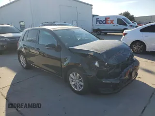2015 Volkswagen Golf TSI S z VIN 3VW117AU7FM100644, wystawiony jako Copart lot #86591564 z przebiegiem 93 713 mil mil oraz Szkoda całkowita • Salvage title. Historia ofert i sprzedaży dostępna na DreamBid. Obrazek 4.