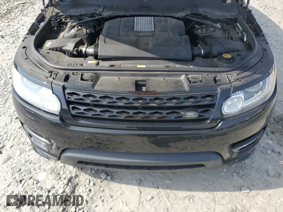2017 Land Rover Range Rover Sport HSE Dynamic with VIN SALWV2FV1HA678202, listed as a Copart auction lot 59913095 with 133,877 mi miles and Clean title. Bid and sale history available at DreamBid. Image 12.