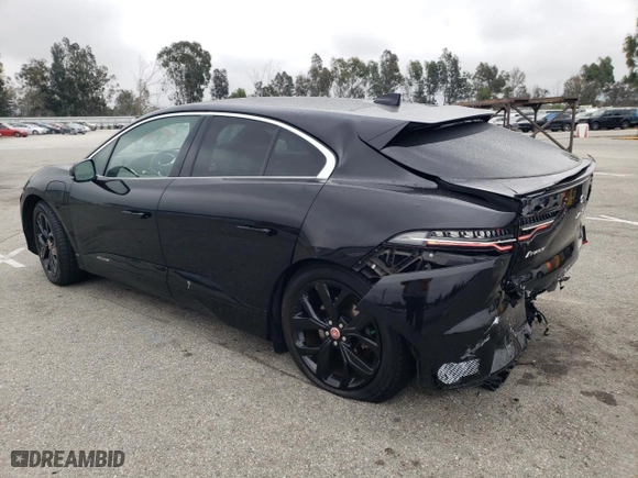 2020 Jaguar I-PACE SE with VIN SADHC2S12L1F79008, listed as a Copart auction lot 55569504 with 46,948 mi miles and Salvage Title. Bid and sale history available at carsss.com. Image 2.