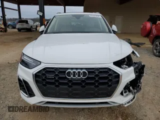 2022 Audi Q5 S line Premium Plus with VIN WA1EAAFY7N2103038, listed as a Copart auction lot 87447034 with 25,650 mi miles and Salvage Title. Bid and sale history available at carsss.com. Image 5.