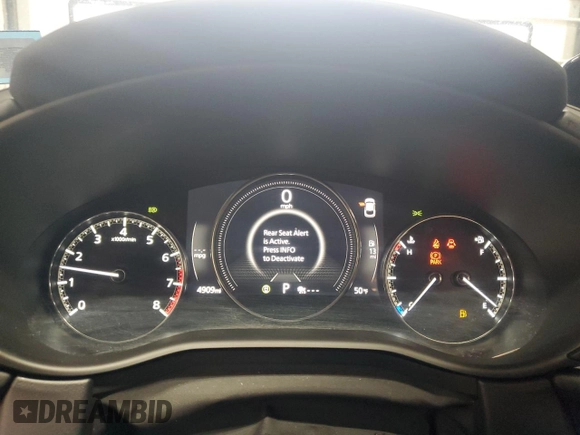 2024 Mazda CX-30 S with VIN 3MVDMBAM1RM694015, listed as a Copart auction lot 46675695 with 4,909 mi miles and Salvage Title. Bid and sale history available at DreamBid. Image 9.