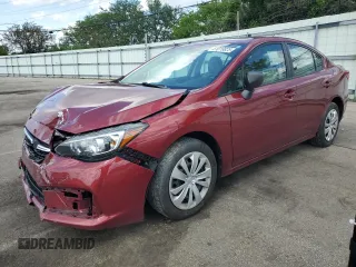 2022 Subaru Impreza with VIN 4S3GKAB68N3601615, listed as a Copart auction lot 61019825 with 32,473 mi miles and Salvage title. Bid and sale history available at DreamBid. Image 1.