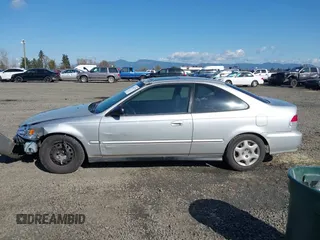 1999 Honda Civic EX with VIN 1HGEJ8242XL025414, listed as a IAAI auction lot 41736378 with 206,342 mi miles. Bid and sale history available at carsss.com. Image 14.