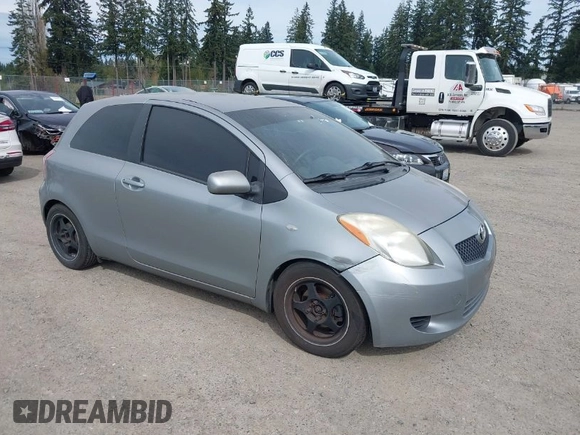 2008 Toyota Yaris with VIN JTDJT923785166103, listed as a IAAI auction lot 42015196 with 155,545 mi miles. Bid and sale history available at carsss.com. Image 1.