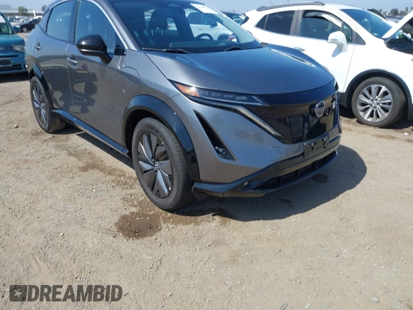 2024 Nissan ARIYA Evolve+ z VIN JN1BF0BA7RM431800, wystawiony jako IAAI lot #42260620 z przebiegiem 15 924 mil mil oraz . Historia ofert i sprzedaży dostępna na DreamBid. Obrazek 1.