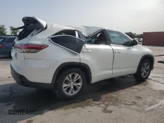 2015 Toyota Highlander LE Plus z VIN 5TDZKRFH4FS080198, wystawiony jako Copart lot #59256215 z przebiegiem 80 131 mil mil oraz Nie do naprawy • Non repairable. Historia ofert i sprzedaży dostępna na DreamBid. Obrazek 3.