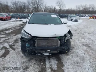 2017 Hyundai Santa Fe Limited Ultimate with VIN KM8SRDHF8HU207282, listed as a IAAI auction lot 41555970 with 120,456 mi miles. Bid and sale history available at carsss.com. Image 12.