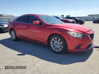 2015 Mazda 6 i Sport with VIN JM1GJ1U59F1210977, listed as a Copart auction lot 49446425 with 107,859 mi miles and Salvage Title. Bid and sale history available at carsss.com. Image 4.