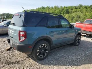 2023 Ford Bronco Sport Outer Banks with VIN 3FMCR9C68PRD15464, listed as a Copart auction lot 55384775 with 29,413 mi miles and Salvage title. Bid and sale history available at DreamBid. Image 3.