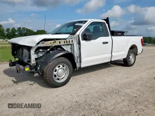 2022 Ford F-150 XL z VIN 1FTMF1C56NKD24644, wystawiony jako Copart lot #63307315 z przebiegiem 64 704 mil mil oraz Szkoda całkowita • Salvage title. Historia ofert i sprzedaży dostępna na DreamBid. Obrazek 1.