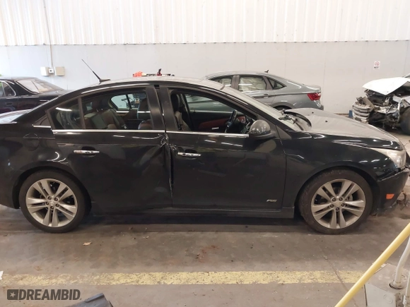 2012 Chevrolet Cruze LTZ with VIN 1G1PH5SC3C7224024, listed as a IAAI auction lot 41789402 with 139,273 mi miles. Bid and sale history available at carsss.com. Image 13.