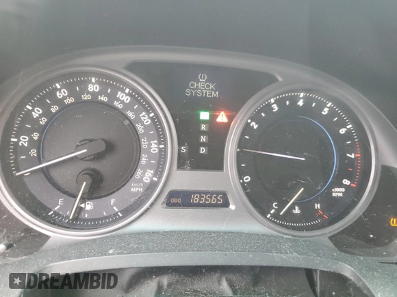 2006 Lexus IS 350 with VIN JTHBE262962006339, listed as a Copart auction lot 49284215 with 183,565 mi miles and Salvage Title. Bid and sale history available at DreamBid. Image 9.