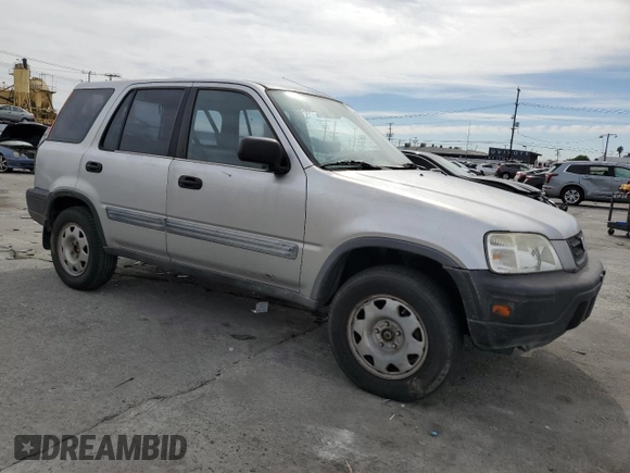 1999 Honda CR-V LX with VIN JHLRD2843XC011570, listed as a Copart auction lot 46330315 with 143,925 mi miles and Salvage Title. Bid and sale history available at carsss.com. Image 4.