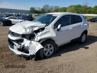 2020 Chevrolet Trax LS z VIN 3GNCJNSB8LL129446, wystawiony jako Copart lot #56025605 z przebiegiem 41 326 mil mil oraz Czysty tytuł • Clean title. Historia ofert i sprzedaży dostępna na DreamBid. Obrazek 1.