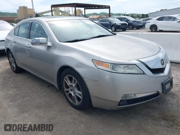 2009 Acura TL Tech with VIN 19UUA86529A012577, listed as a IAAI auction lot 41852402 with 152,416 mi miles. Bid and sale history available at carsss.com. Image 1.