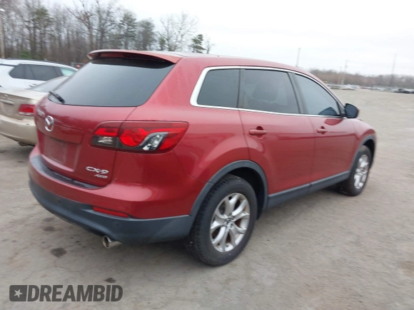 2015 Mazda CX-9 Touring with VIN JM3TB3CV3F0465744, listed as a IAAI auction lot 41790983 with 92,489 mi miles. Bid and sale history available at carsss.com. Image 4.