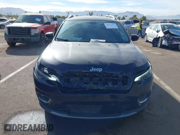 2019 Jeep Cherokee Limited with VIN 1C4PJLDB1KD455802, listed as a IAAI auction lot 40872153 with 82,986 mi miles and . Bid and sale history available at DreamBid. Image 12.