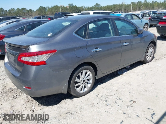 2015 Nissan Sentra SR with VIN 3N1AB7AP8FY289066, listed as a IAAI auction lot 41863681 with 206,726 mi miles and . Bid and sale history available at DreamBid. Image 4.