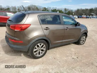 2015 Kia Sportage LX with VIN KNDPB3AC2F7727708, listed as a Copart auction lot 50307865 with 181,113 mi miles and Salvage Title. Bid and sale history available at carsss.com. Image 3.