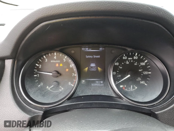 2018 Nissan Rogue Sport S with VIN JN1BJ1CR7JW257020, listed as a Copart auction lot 50941825 with 103,955 mi miles and Non Repairable. Bid and sale history available at carsss.com. Image 9.