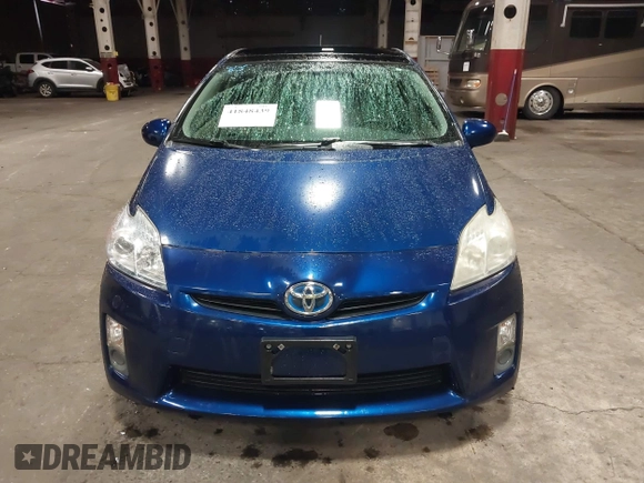2011 Toyota Prius I with VIN JTDKN3DU0B0286265, listed as a IAAI auction lot 41848439 with 209,269 mi miles. Bid and sale history available at carsss.com. Image 13.