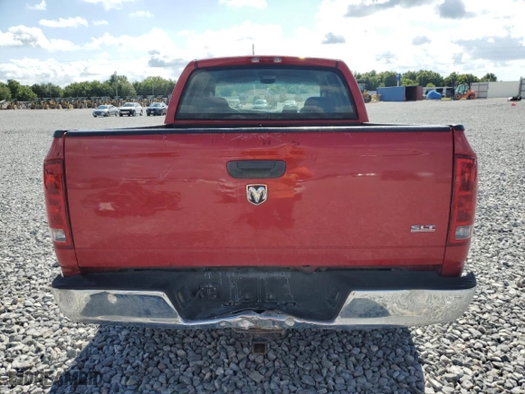 2005 Dodge Ram 1500 SLT with VIN 1D7HA18D05S200424, listed as a Copart auction lot 53132465 with 237,012 mi miles and Salvage Title. Bid and sale history available at carsss.com. Image 6.
