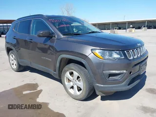 2018 Jeep Compass Altitude with VIN 3C4NJDBBXJT185252, listed as a IAAI auction lot 41847785 with 126,915 mi miles and . Bid and sale history available at carsss.com. Image 1.
