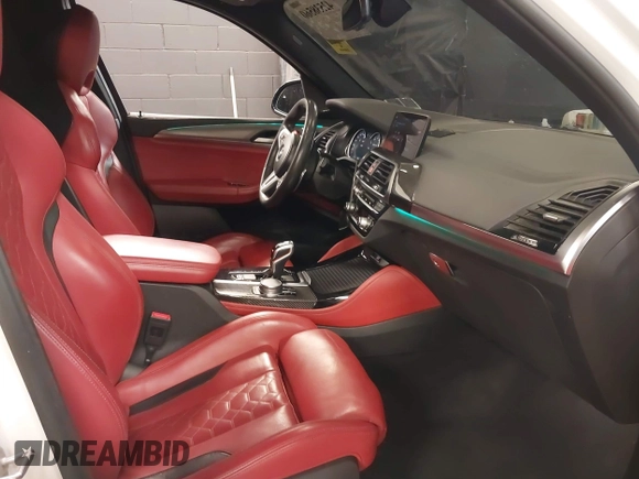 2020 BMW X3 M Competition with VIN 5YMTS0C06LLT10800, listed as a IAAI auction lot 42538560 with 86,670 mi miles and . Bid and sale history available at DreamBid. Image 5.