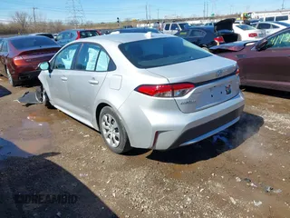 2022 Toyota Corolla LE with VIN 5YFEPMAE7NP275266, listed as a IAAI auction lot 41817242 with 96,399 mi miles. Bid and sale history available at carsss.com. Image 3.