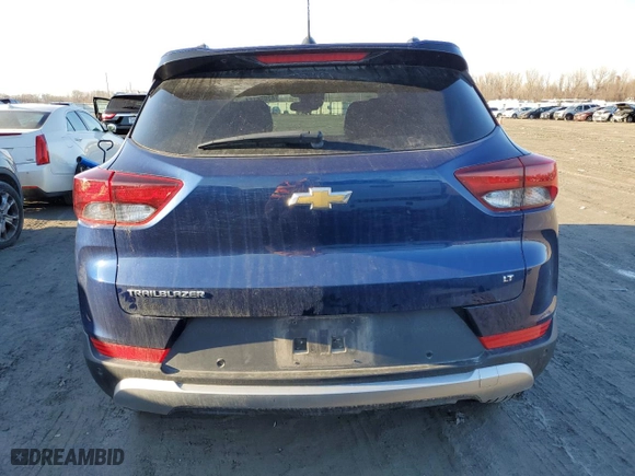 2022 Chevrolet TrailBlazer LT with VIN KL79MPS24NB135428, listed as a Copart auction lot 42856164 with NaN miles and Salvage Title. Bid and sale history available at carsss.com. Image 6.