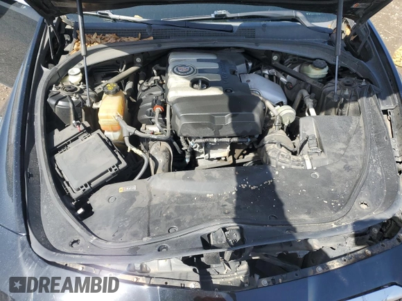 2014 Cadillac CTS Sedan RWD with VIN 1G6AP5SX1E0184009, listed as a Copart auction lot 47669475 with 125,314 mi miles and Salvage Title. Bid and sale history available at carsss.com. Image 11.