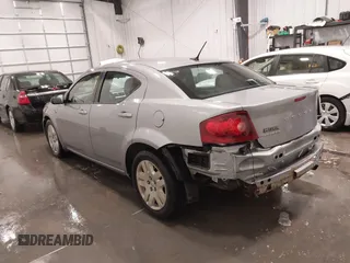 2014 Dodge Avenger SE with VIN 1C3CDZAB4EN148429, listed as a IAAI auction lot 41687320 with 149,084 mi miles and . Bid and sale history available at DreamBid. Image 3.