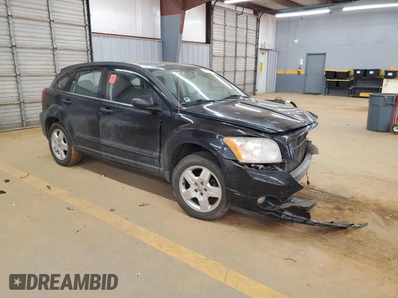2008 Dodge Caliber SXT with VIN 1B3HB48CX8D665433, listed as a Copart auction lot 47119435 with 206,027 mi miles and Salvage Title. Bid and sale history available at DreamBid. Image 4.
