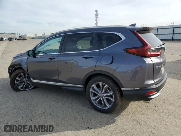 2020 Honda CR-V Touring with VIN 5J6RW2H91LL013924, listed as a Copart auction lot 50026715 with 41,148 mi miles and Salvage Title. Bid and sale history available at DreamBid. Image 2.