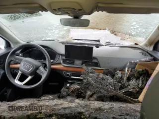 2023 Audi Q5 S line Premium Plus z VIN WA1EAAFY7P2052871, wystawiony jako Copart lot #54231465 z przebiegiem Nie podano mil oraz Szkoda całkowita • Salvage title. Historia ofert i sprzedaży dostępna na DreamBid. Obrazek 8.