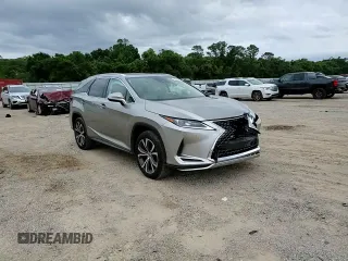 2020 Lexus RX 350L with VIN JTJHZKEA1L2017725, listed as a Copart auction lot 56022175 with 100,463 mi miles and Salvage title. Bid and sale history available at DreamBid. Image 14.