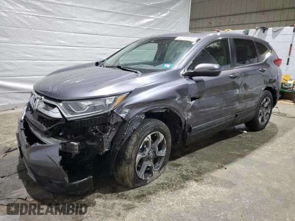 2018 Honda CR-V EX-L with VIN 7FARW2H8XJE012580, listed as a Copart auction lot 47826265 with 67,336 mi miles and Salvage Title. Bid and sale history available at carsss.com. Image 1.