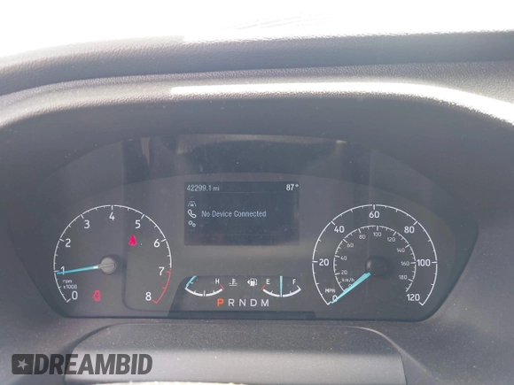 2023 Ford Transit Cargo с VIN 1FTBR1Y88PKA76644, выставлен на аукционе IAAI как лот 42382300 с пробегом 42 299 миль миль и . История ставок и продаж доступна на DreamBid. Изображение 7.