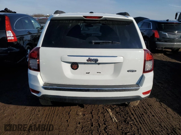 2015 Jeep Compass High Altitude Edition with VIN 1C4NJCEA7FD304949, listed as a Copart auction lot 46777935 with 71,223 mi miles and Salvage Title. Bid and sale history available at carsss.com. Image 6.