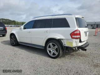 2012 Mercedes-Benz GL-Class GL 550 with VIN 4JGBF8GE5CA772625, listed as a Copart auction lot 51594395 with 218,271 mi miles and Salvage Title. Bid and sale history available at carsss.com. Image 2.