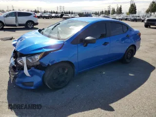 2024 Nissan Versa S with VIN 3N1CN8DV6RL823814, listed as a Copart auction lot 47297655 with Not Provided miles and Salvage Title. Bid and sale history available at carsss.com. Image 1.
