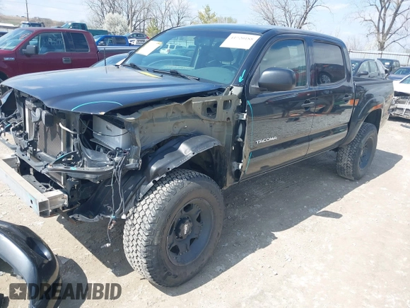 2010 Toyota Tacoma PreRunner with VIN 3TMJU4GN5AM100756, listed as a IAAI auction lot 41920188 with 90,776 mi miles and . Bid and sale history available at DreamBid. Image 2.