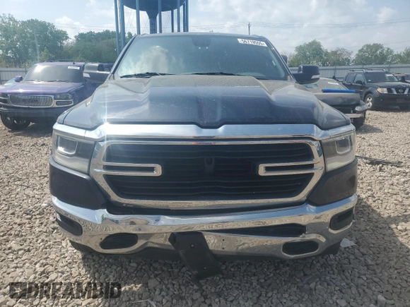 2019 Ram 1500 Big Horn with VIN 1C6SRFFT6KN739552, listed as a Copart auction lot 56719555 with 128,997 mi miles and Salvage title. Bid and sale history available at DreamBid. Image 5.