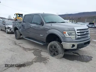2014 Ford F-150 XL with VIN 1FTFW1ET8EFA49159, listed as a IAAI auction lot 41470195 with 130,045 mi miles. Bid and sale history available at carsss.com. Image 1.