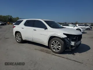 2018 Chevrolet Traverse High Country with VIN 1GNEVKKWXJJ166954, listed as a Copart auction lot 52538585 with 79,605 mi miles and Salvage Title. Bid and sale history available at carsss.com. Image 4.
